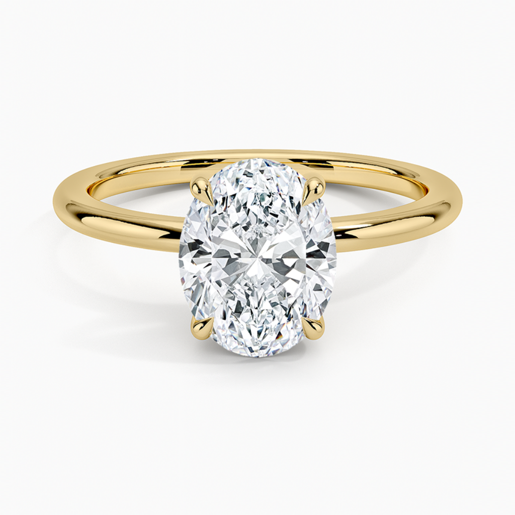 DDRG50 - Fairmined 1.5mm Comfort Fit Engagement Ring