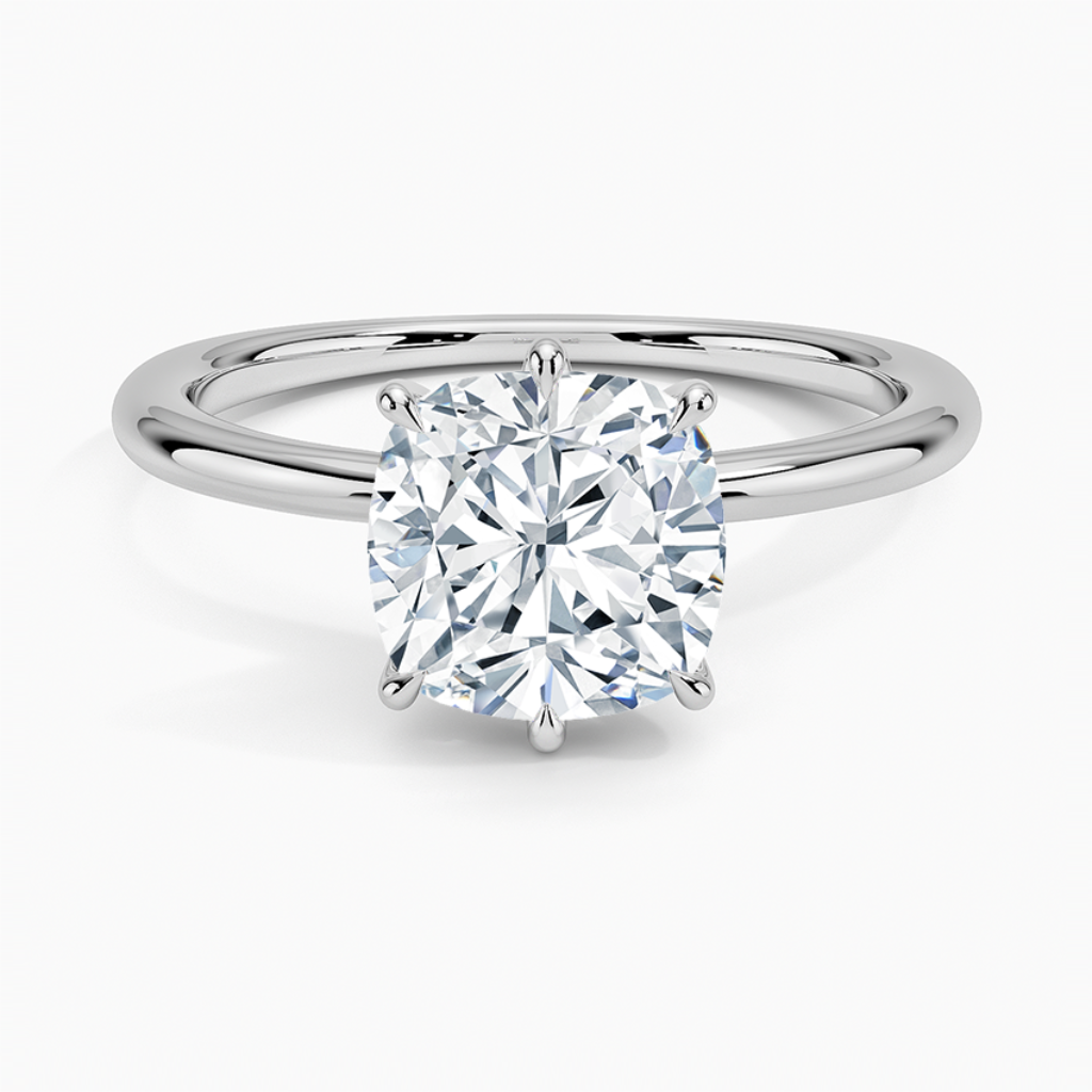 DDRG74 - Freesia Six-Prong Solitaire Engagement Ring