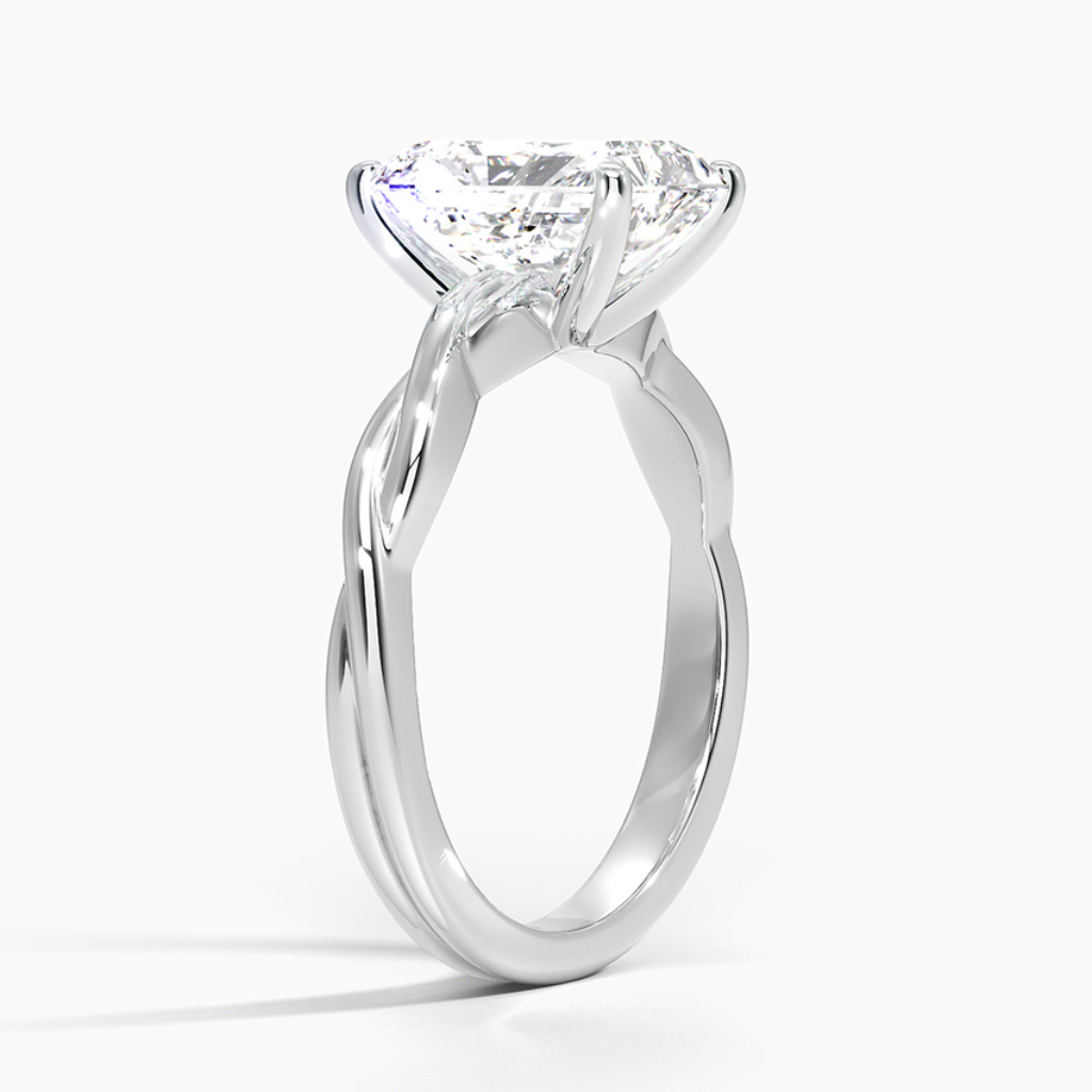 DDRG41 -
Twisted Vine Solitaire Engagement Ring