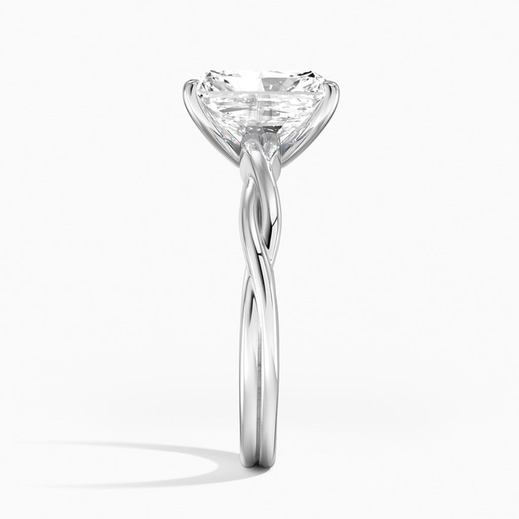 DDRG41 -
Twisted Vine Solitaire Engagement Ring