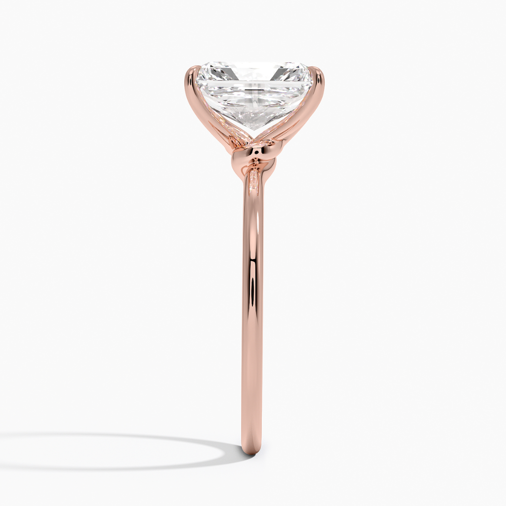DDRG58 - Entwined Solitaire Engagement Ring