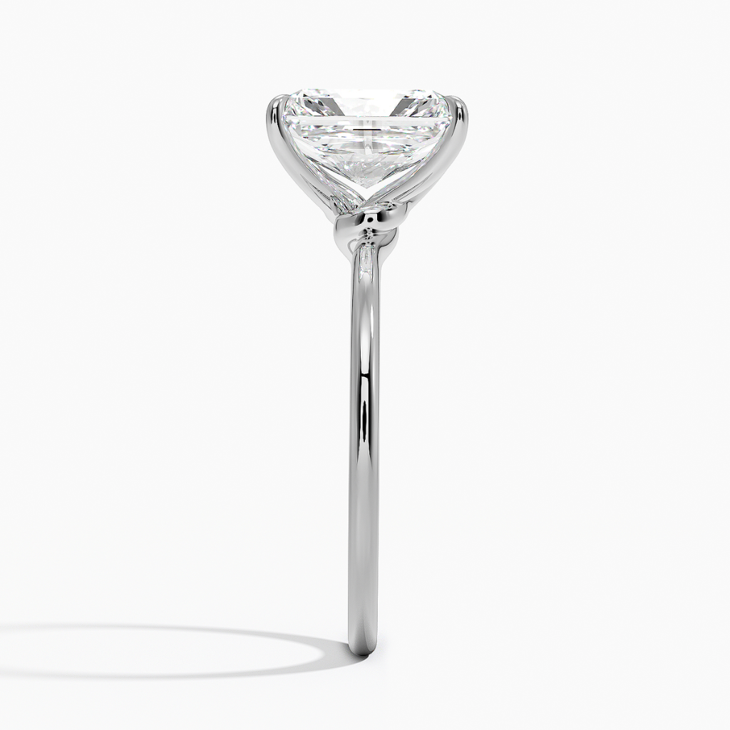 DDRG58 - Entwined Solitaire Engagement Ring