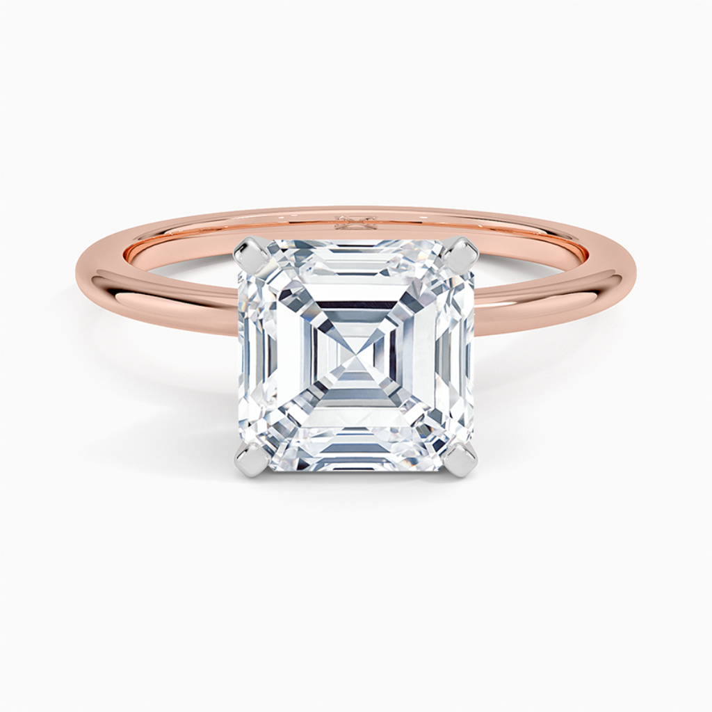DDRG33 - Four-Prong Comfort Fit 1.5mm Engagement Ring