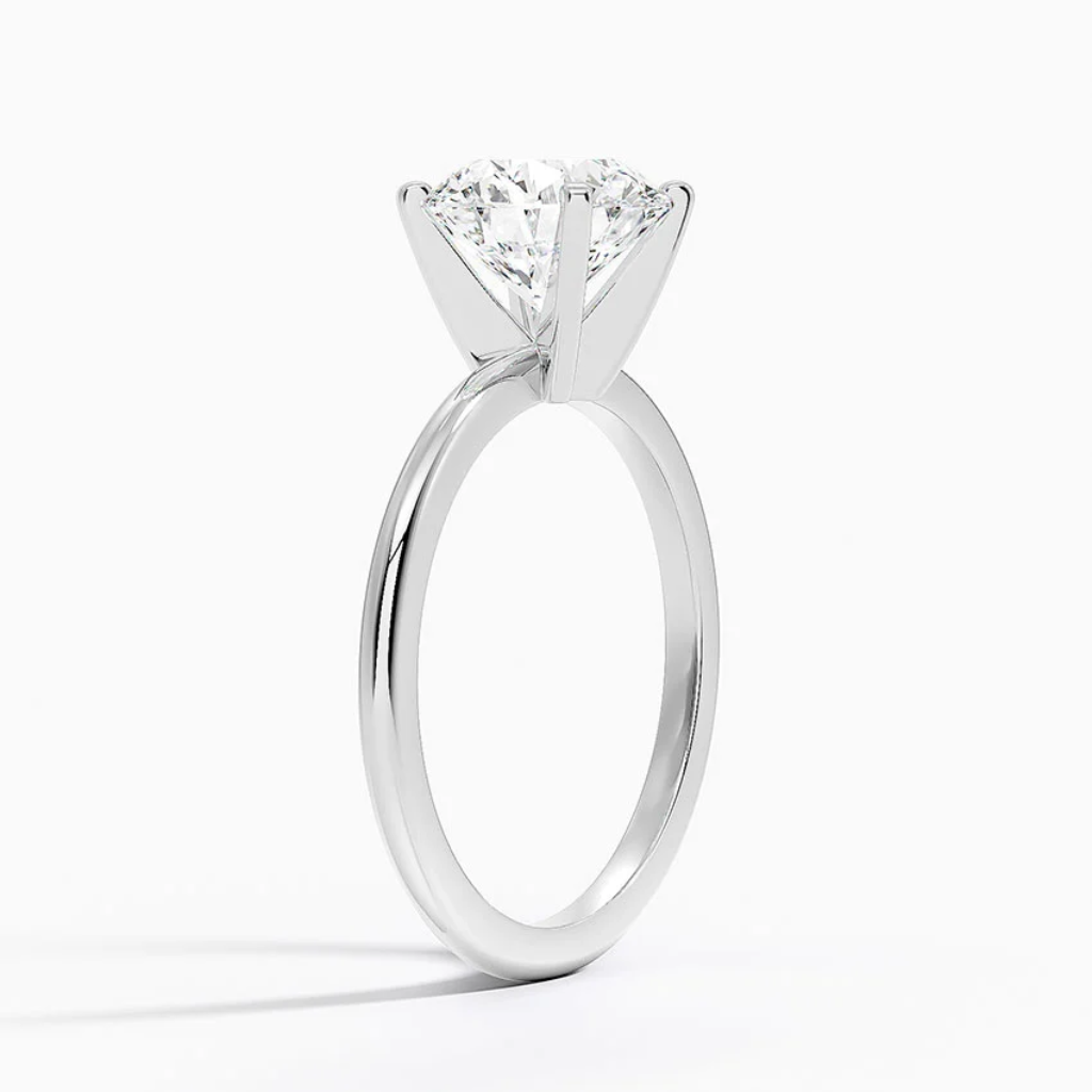 DDRG33 - Four-Prong Comfort Fit 1.5mm Engagement Ring