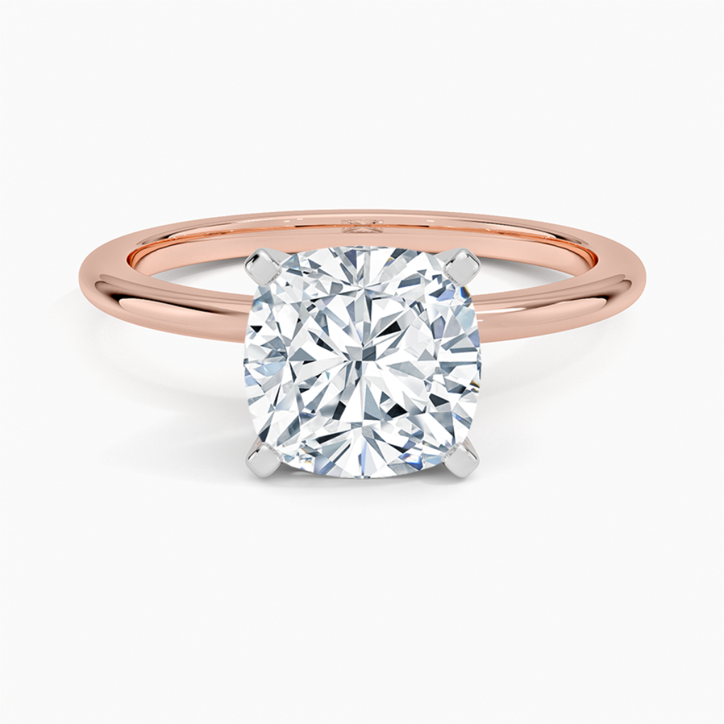 DDRG33 - Four-Prong Comfort Fit 1.5mm Engagement Ring