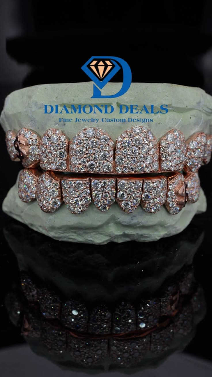 8 Top 8 Bottom Rose Gold Galaxy with Money Charms
