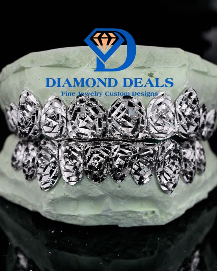 10 Top 10 Bottom Rose Cut Grillz