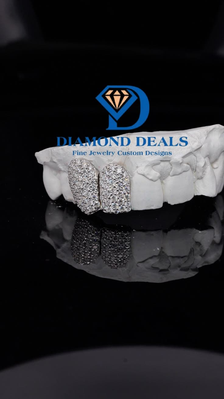 2 Top Honeycomb Setting Grillz