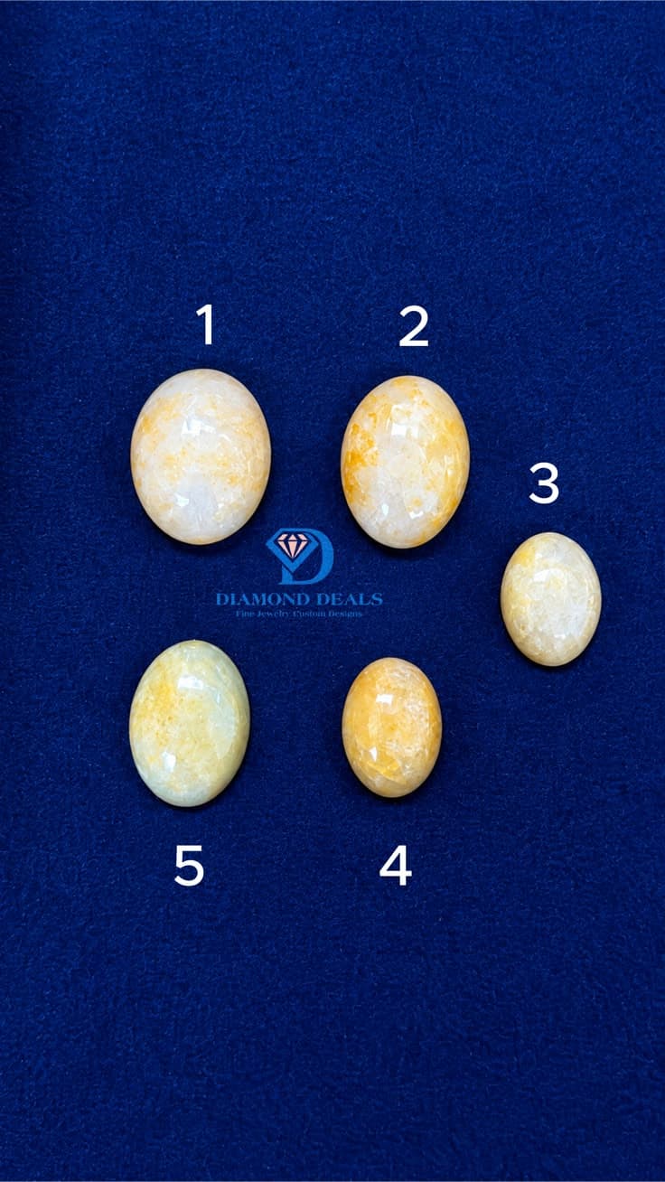 Natural Yellow Jade Collection