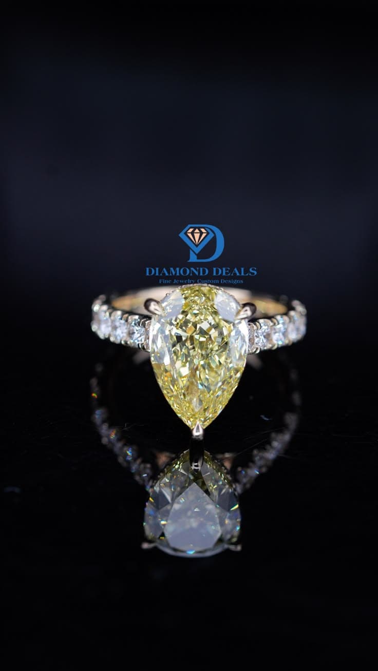 DD-IGI - 5.71ct VS1 FANCY INTENSE YELLOW
