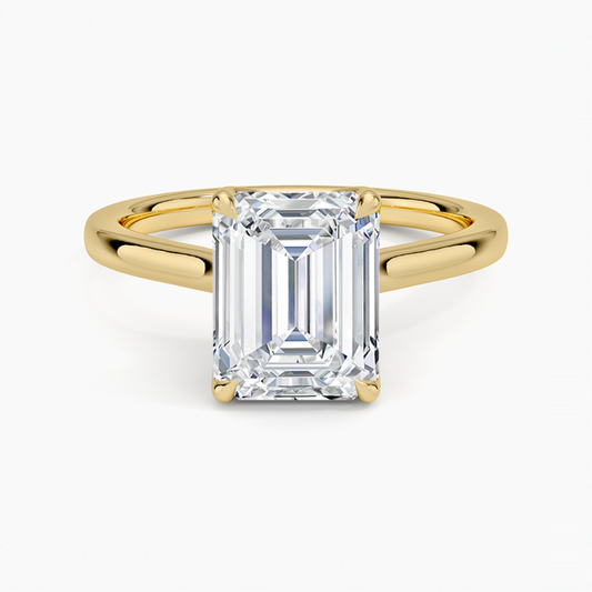 DDRG52 - Elodie Cathedral Solitaire Engagement Ring