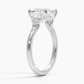 DDRG7 - Floating Three Stone Diamond Engagement Ring