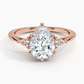 DDRG21 - Trillion Cut Three Stone Diamond Engagement Ring