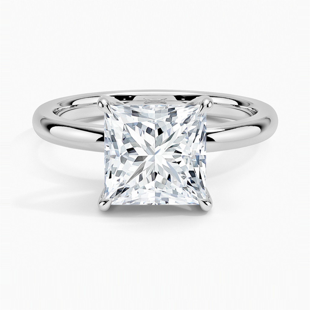 DDRG67 - Fairmined 2mm Solitaire Engagement Ring