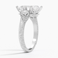 DDRG15 - Hudson Three Stone Diamond Engagement Ring