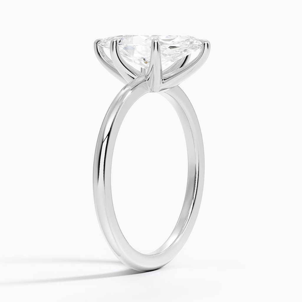 DDRG71 - Fairmined 1.5mm Six-Prong Solitaire Engagement Ring