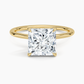 DDRG58 - Entwined Solitaire Engagement Ring