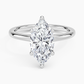 DDRG56 - Fleur Solitaire Engagement Ring