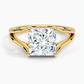 DDRG79 - Tressa Split Shank Solitaire Engagement Ring