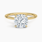 DDRG58 - Entwined Solitaire Engagement Ring