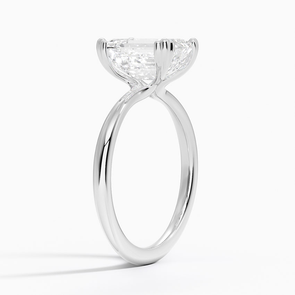 DDRG83 - Freesia Triple-Prong Solitaire Engagement Ring