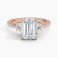 DDRG17 - Amelie Three Stone Diamond Engagement Ring