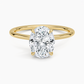 DDRG58 - Entwined Solitaire Engagement Ring