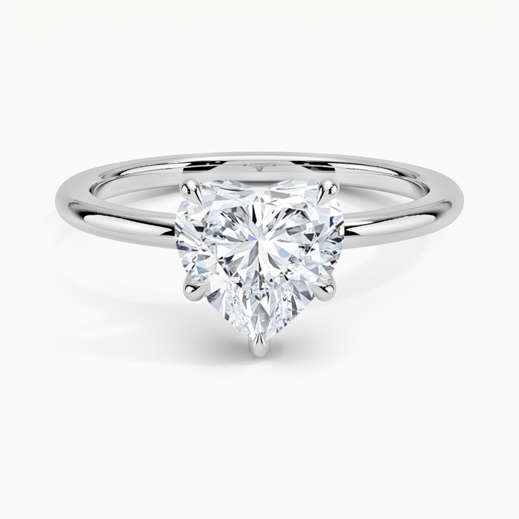 DDRG71 - Fairmined 1.5mm Six-Prong Solitaire Engagement Ring