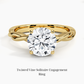 DDRG41 -    
Twisted Vine Solitaire Engagement Ring