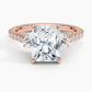 DDRG17 - Amelie Three Stone Diamond Engagement Ring