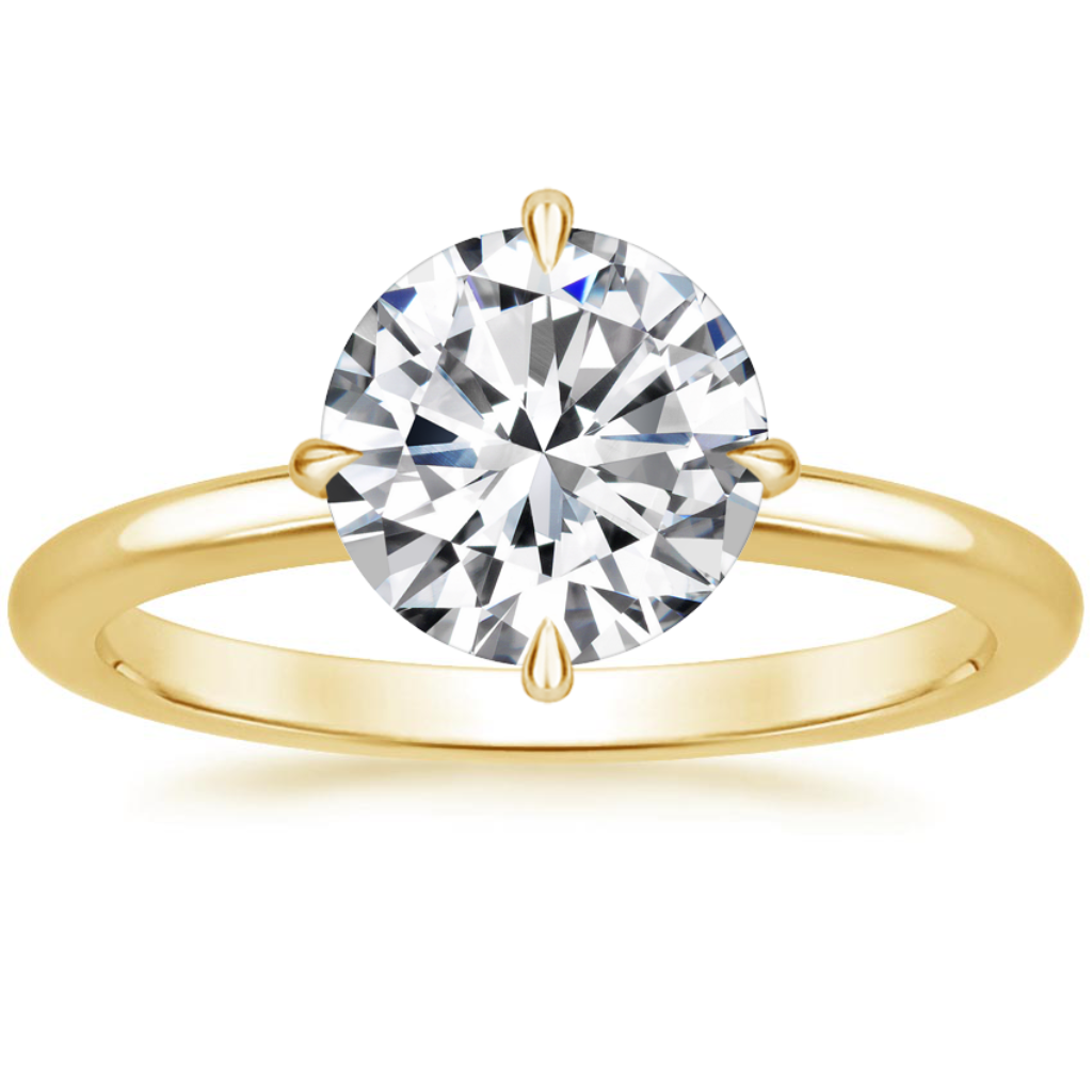 DDRG65 - North Star Solitaire Engagement Ring