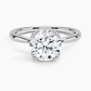 DDRG83 - Freesia Triple-Prong Solitaire Engagement Ring