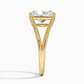 DDRG79 - Tressa Split Shank Solitaire Engagement Ring