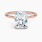 DDRG58 - Entwined Solitaire Engagement Ring