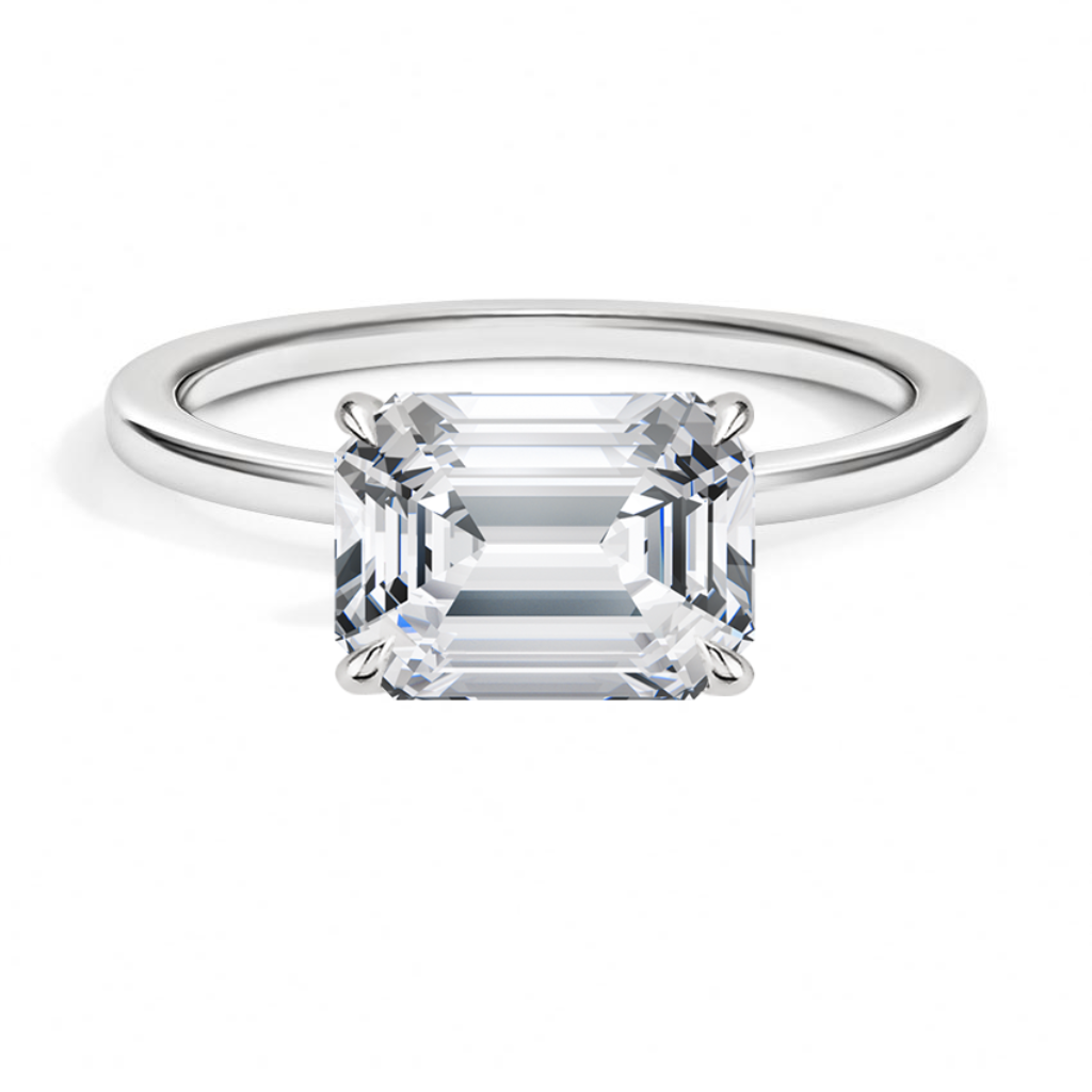 DDRG73 - Perfect Fit East-West Solitaire Engagement Ring