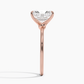 DDRG58 - Entwined Solitaire Engagement Ring