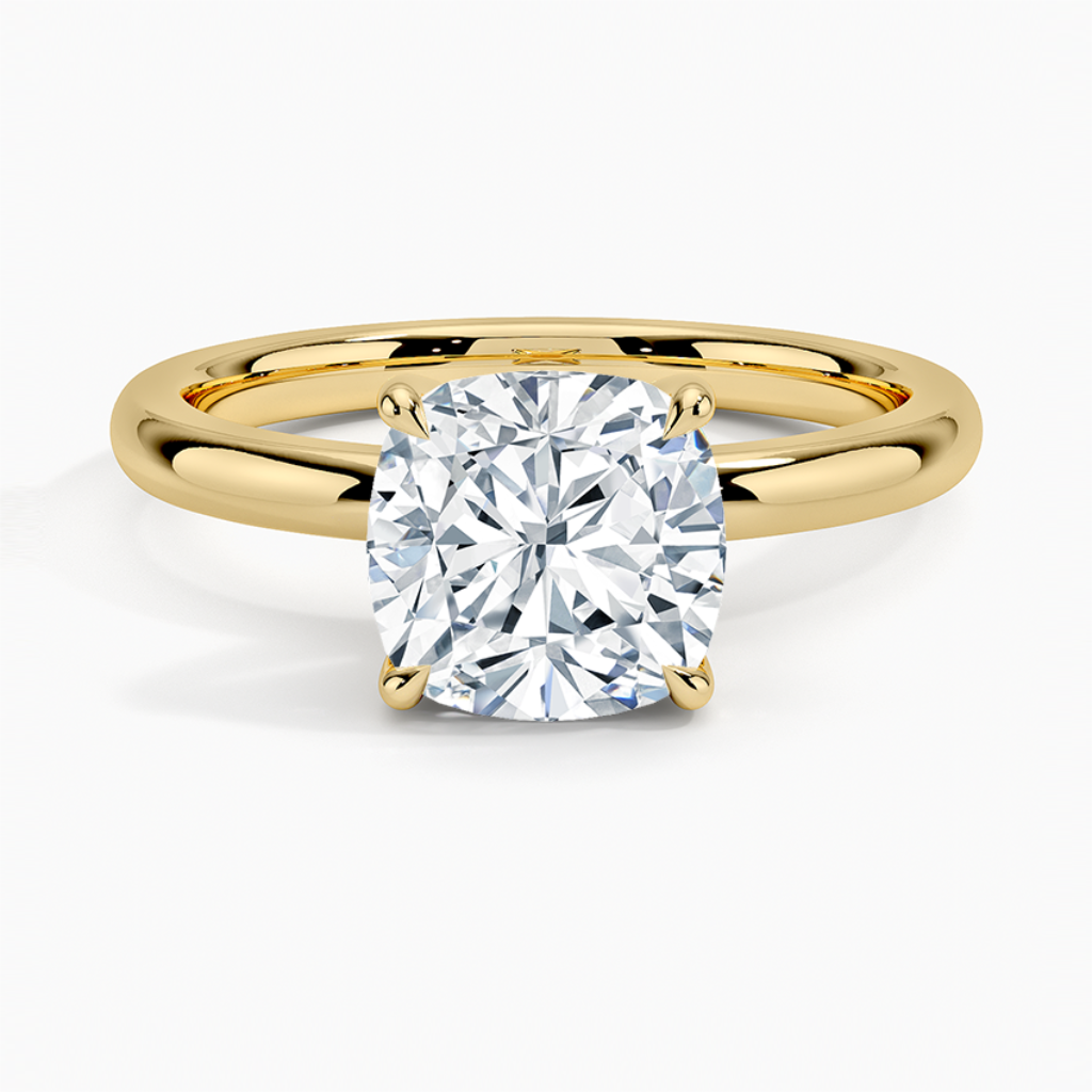 DDRG67 - Fairmined 2mm Solitaire Engagement Ring