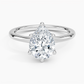 DDRG56 - Fleur Solitaire Engagement Ring