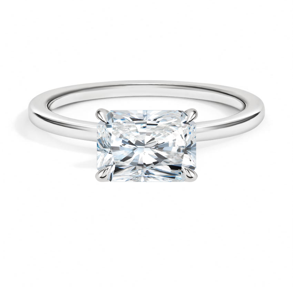 DDRG73 - Perfect Fit East-West Solitaire Engagement Ring