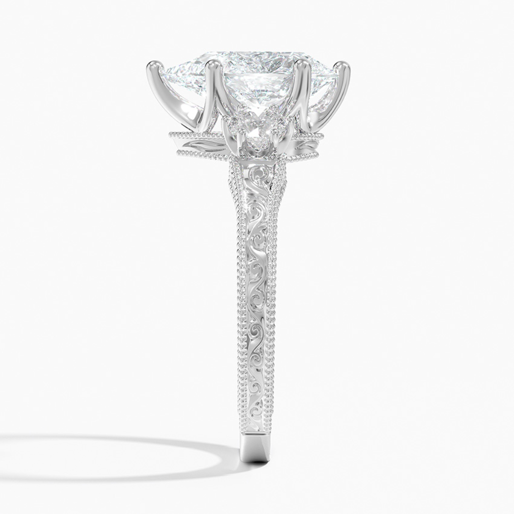 DDRG15 - Hudson Three Stone Diamond Engagement Ring