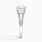 DDRG79 - Tressa Split Shank Solitaire Engagement Ring