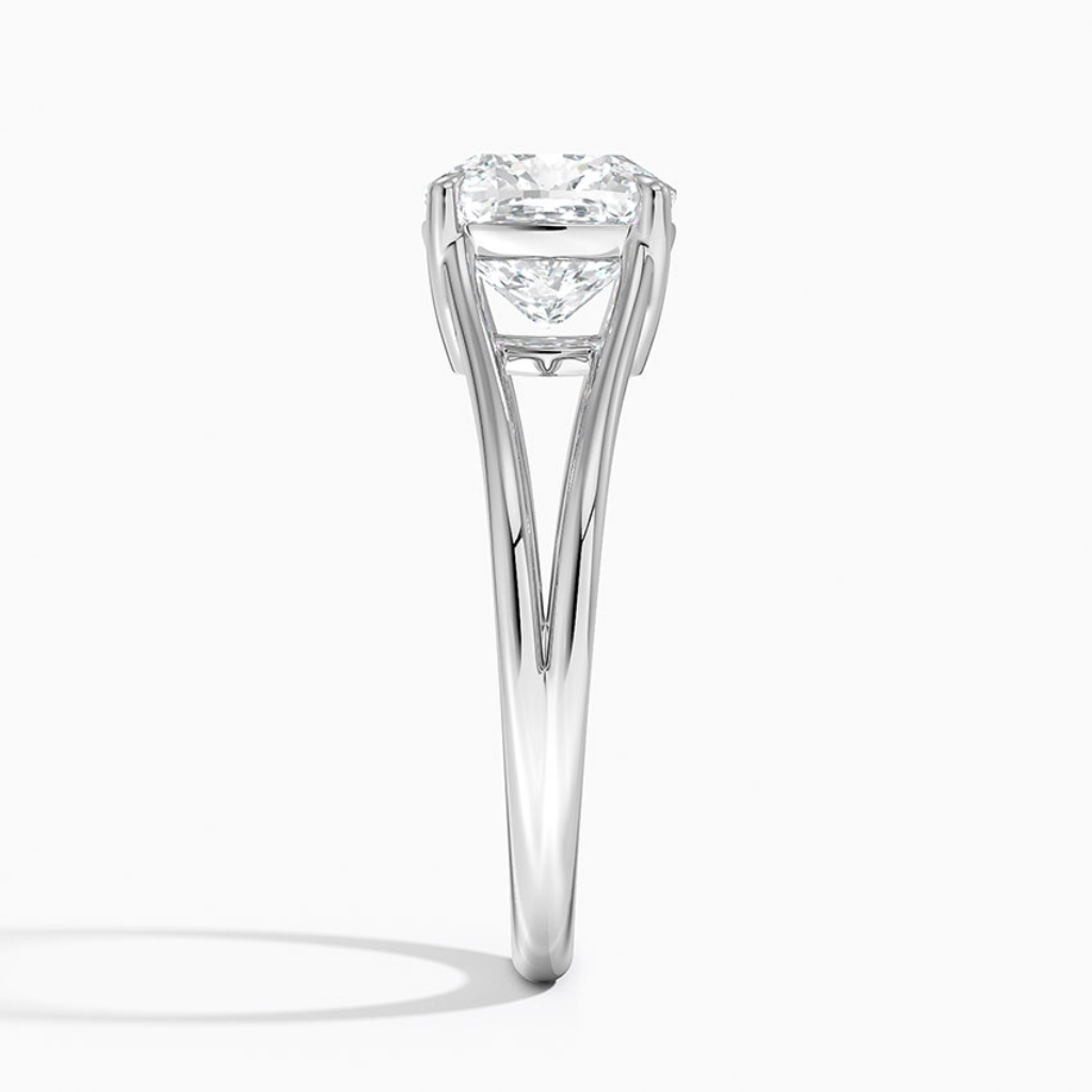 DDRG79 - Tressa Split Shank Solitaire Engagement Ring