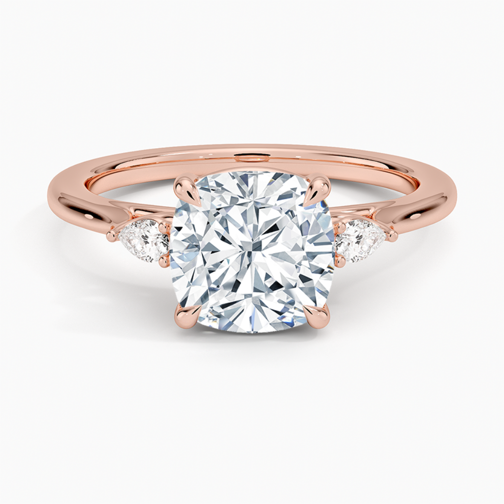 DDRG3 - Aria Perfect Fit Three Stone Diamond Engagement Ring