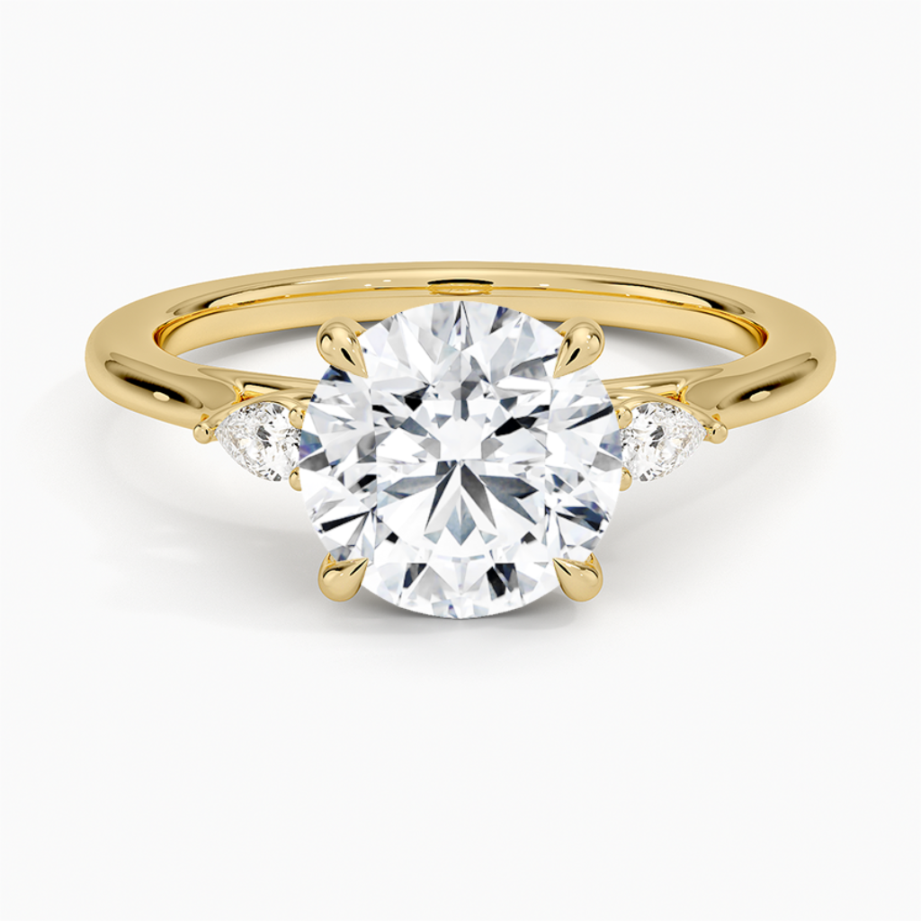 DDRG3 - Aria Perfect Fit Three Stone Diamond Engagement Ring