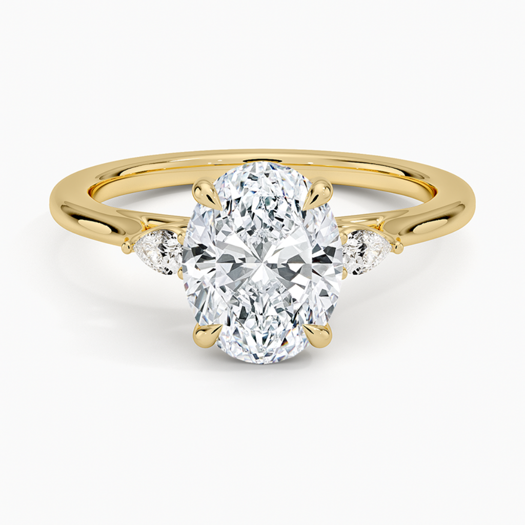 DDRG3 - Aria Perfect Fit Three Stone Diamond Engagement Ring