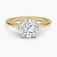 DDRG3 - Aria Perfect Fit Three Stone Diamond Engagement Ring