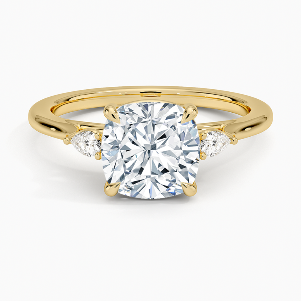 DDRG3 - Aria Perfect Fit Three Stone Diamond Engagement Ring