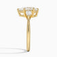 DDRG1 - Petite Opera Three Stone Diamond Engagement Ring