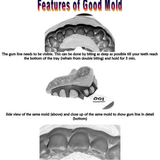 Easy DIY Dental Molding kit and Instructions-2 Kits