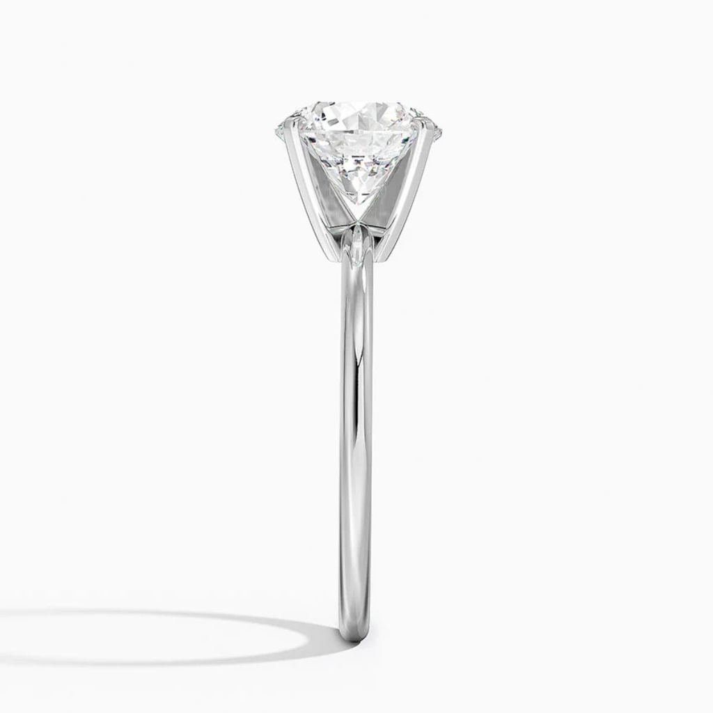 DDRG33 - Four-Prong Comfort Fit 1.5mm Engagement Ring